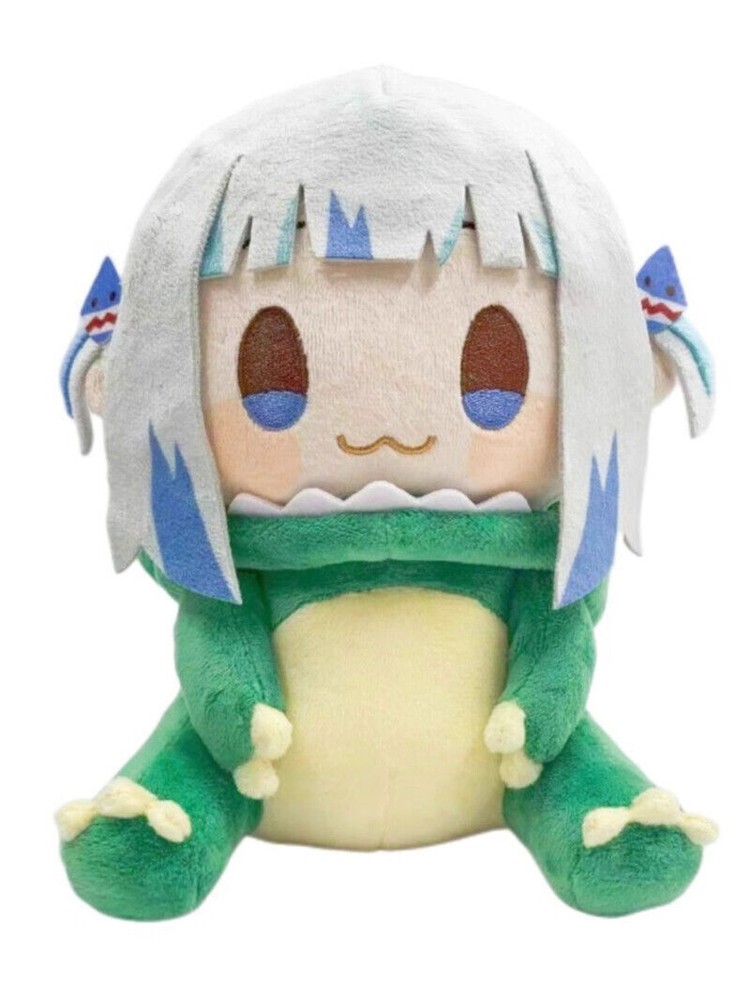 Hololive VTuber Gawr Gura Anime Plush Doll Stuffed Toy 20cm Gift