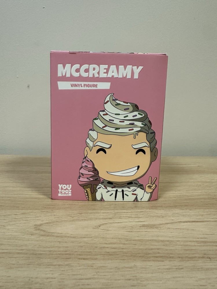Youtooz #10 McCreamy Vinyl Figure NEW IN BOX Limited Edition -Code Not Scratched