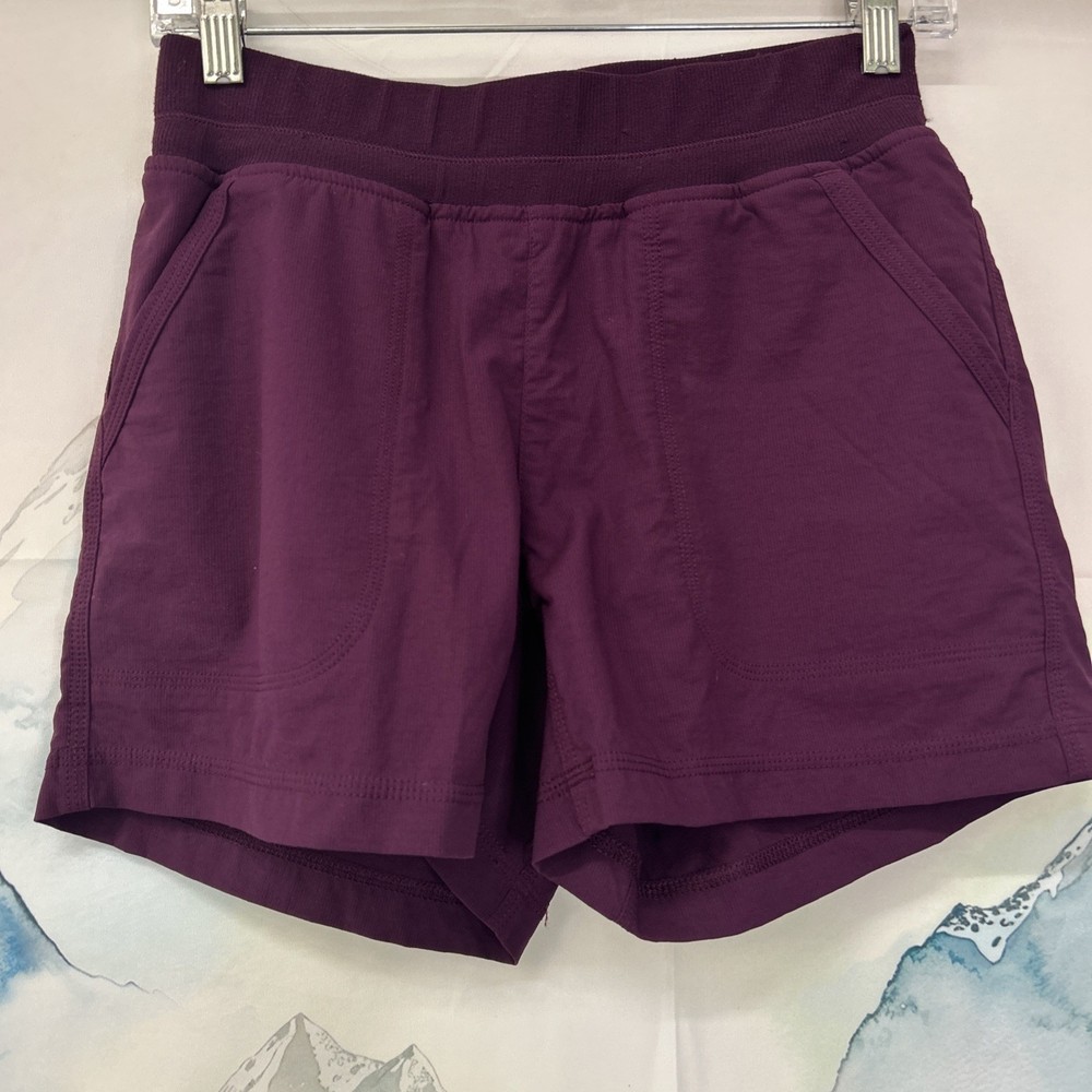 Title Nine Women’s Size 4 Clamberista Shorts Plum