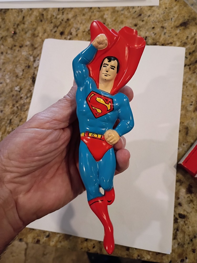 1976 Superman Hair Brush By Avon Is In Mint Condition. Really Nice!!!