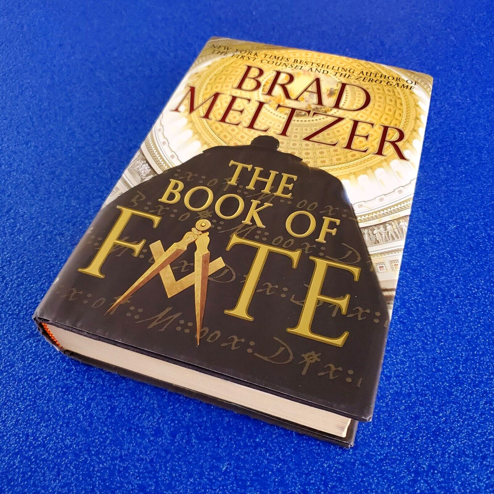 The Book Of Fate Hardcover By Brad Meltzer Free Shipping Political Fiction