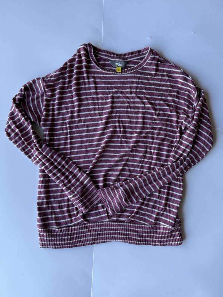 Rumi Ryder Girls’ Striped Long Sleeve Top Size L 12-14