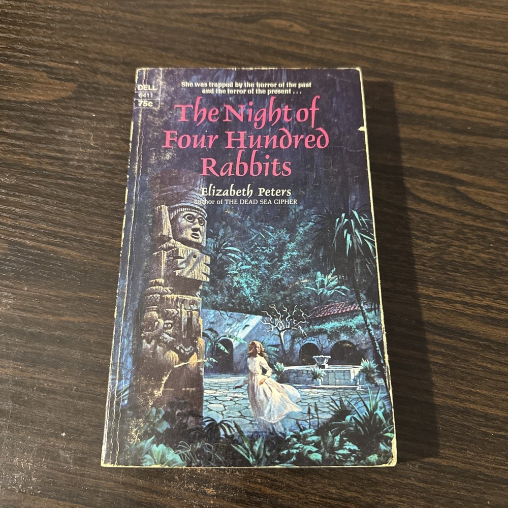 The Night of Four Hundred Rabbits-PB-Elizabeth Peters-1972-Dell-1st print-Gothic