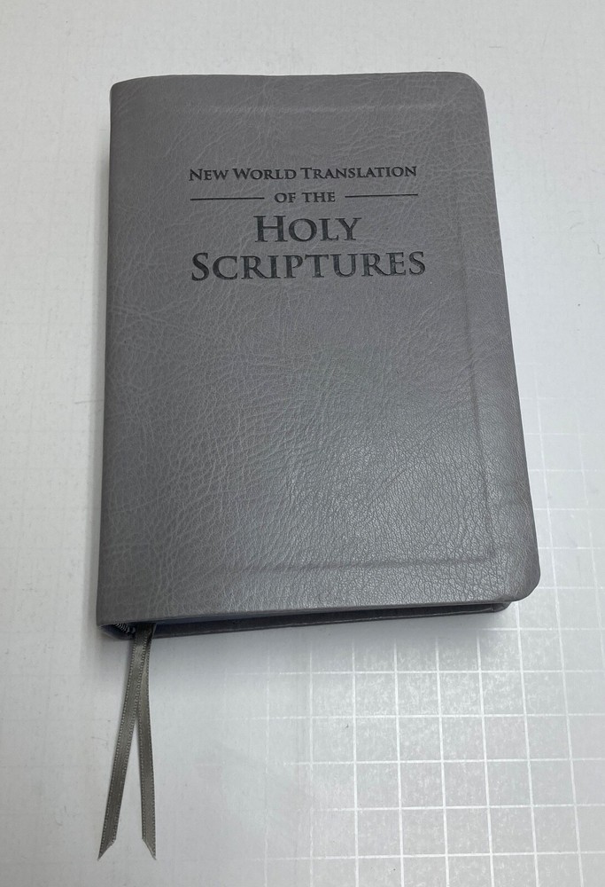 New World Translation of Holy Scriptures Bible 2015 Watchtower Grey Softcover