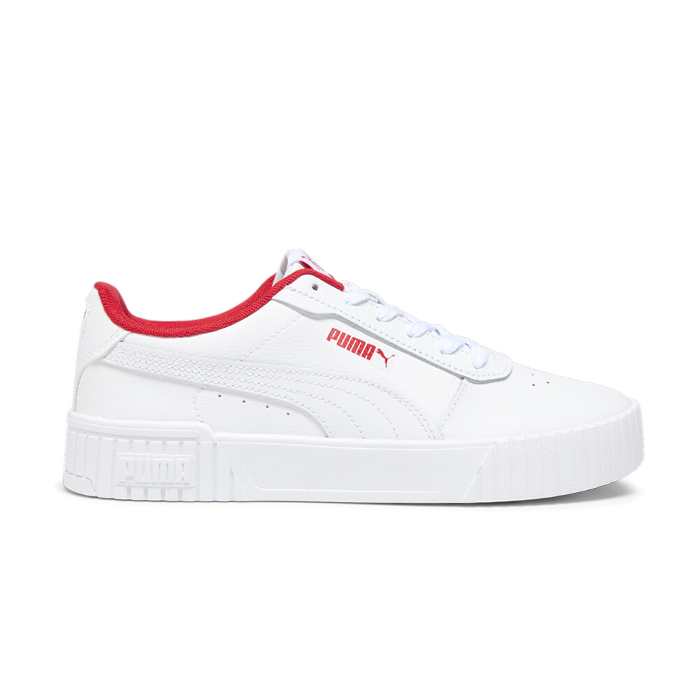 Puma Carina 2.0 Lace Up  Womens White Sneakers Casual Shoes 38584926