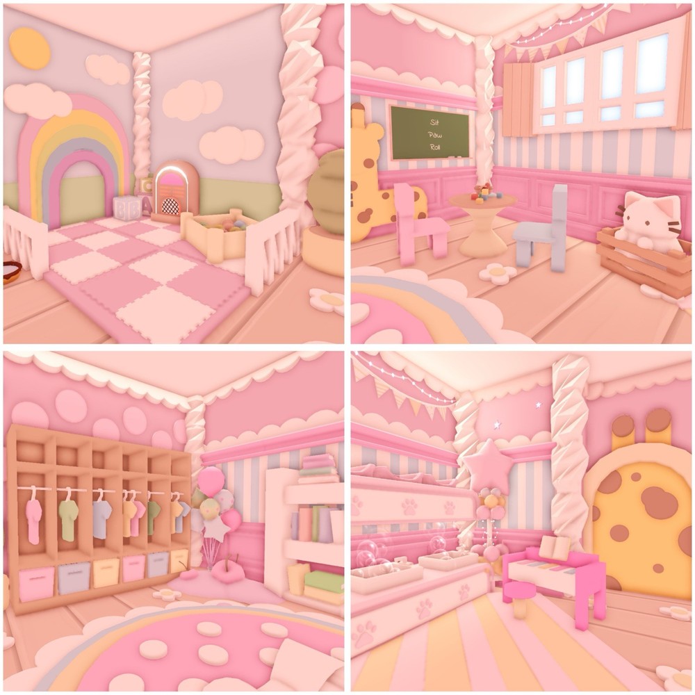 🍭🍬 Pastel Cute Aesthetic Preppy Grinding House Home Adopt Me 🍬🍭