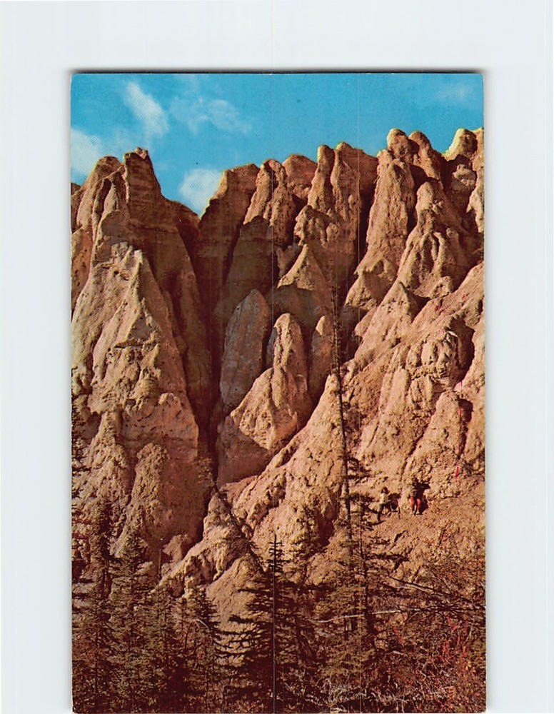 Postcard The Licks Alaska Highway Trout River Area British Columbia Canada