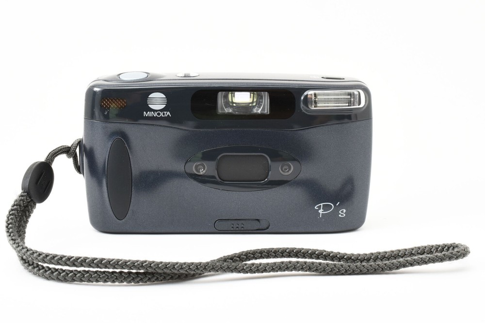 [ NEAR MINT] MINOLTA P's Panorama Point & Shoot 35mm Film Camera From JAPAN