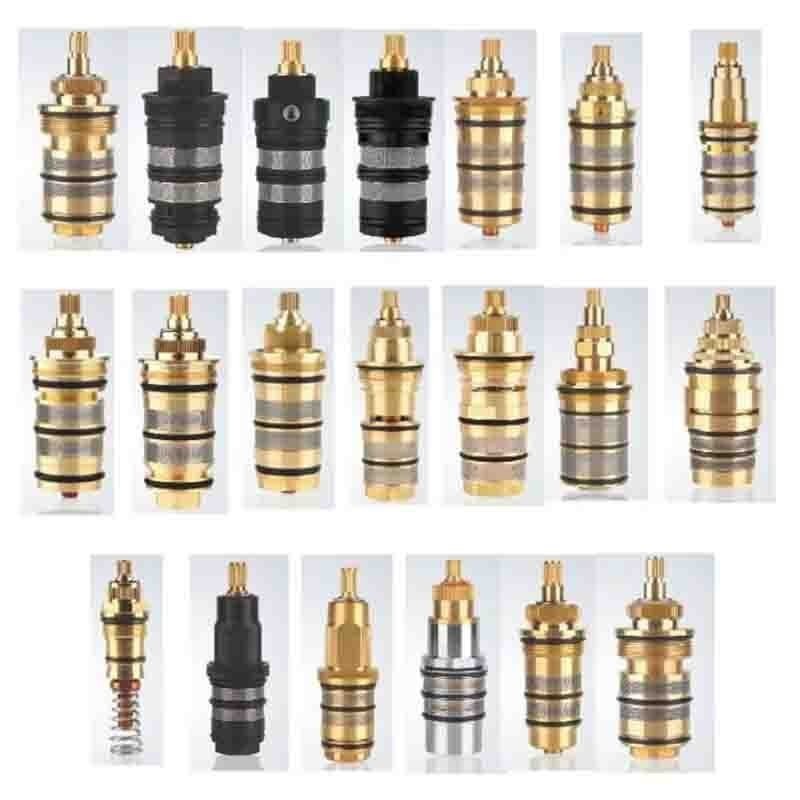 Bath Shower Thermostatic Cartridge & Handle for Mixing Valve Mixer Shower A ~ Z