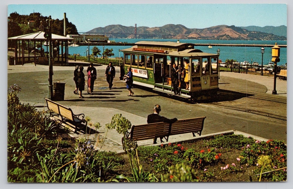 San Francisco Maritime State Historical Park California Cable Car Trolley