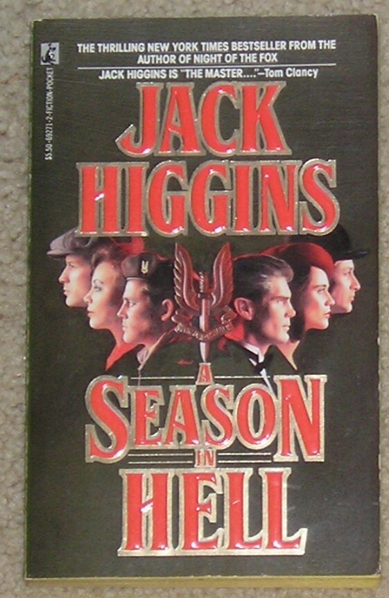 A Season in Hell by Jack Higgins - pb