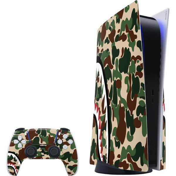 Camouflage PS5 Bundle Skin - Shark Teeth Street Camo