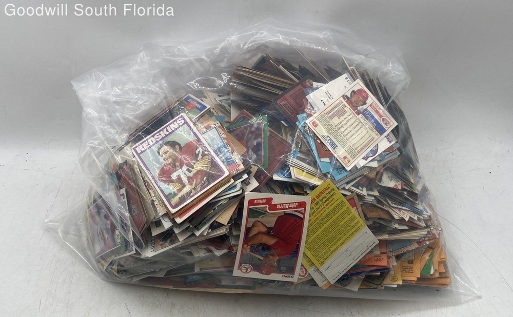 Lot Of Assorted Multicolor Collectible Variety Mixed Sports Trading Cards