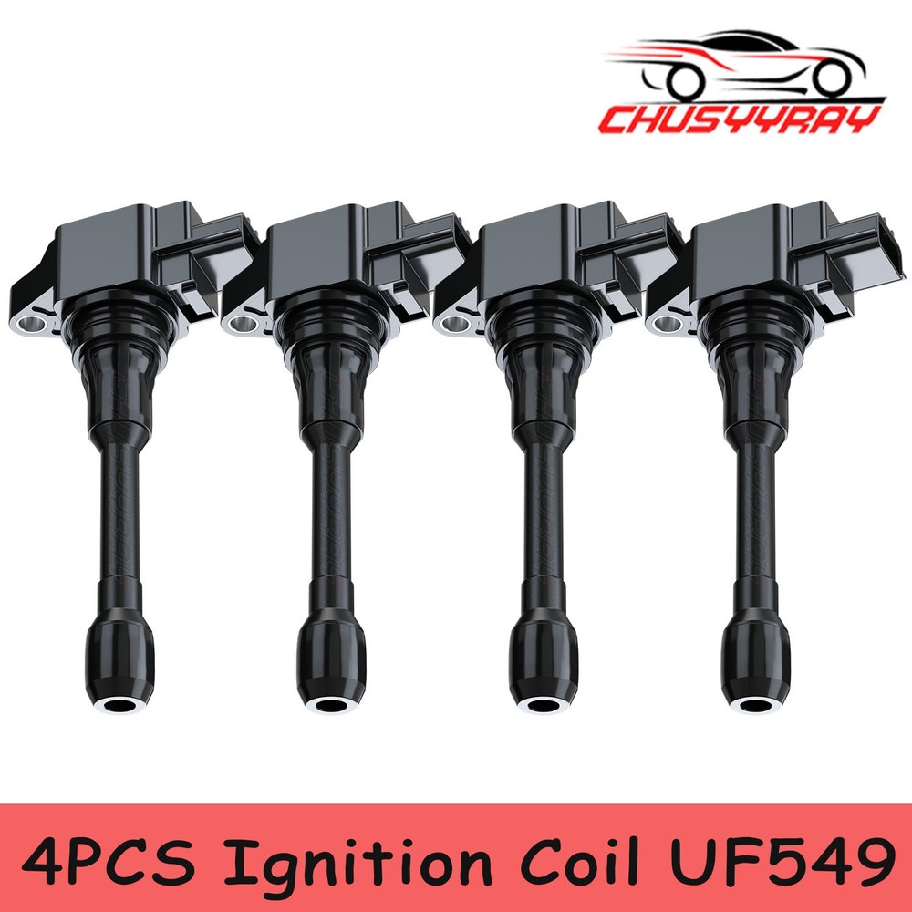 4Pcs High Performance Ignition Coil For Nissan Altima 2.5L UF549