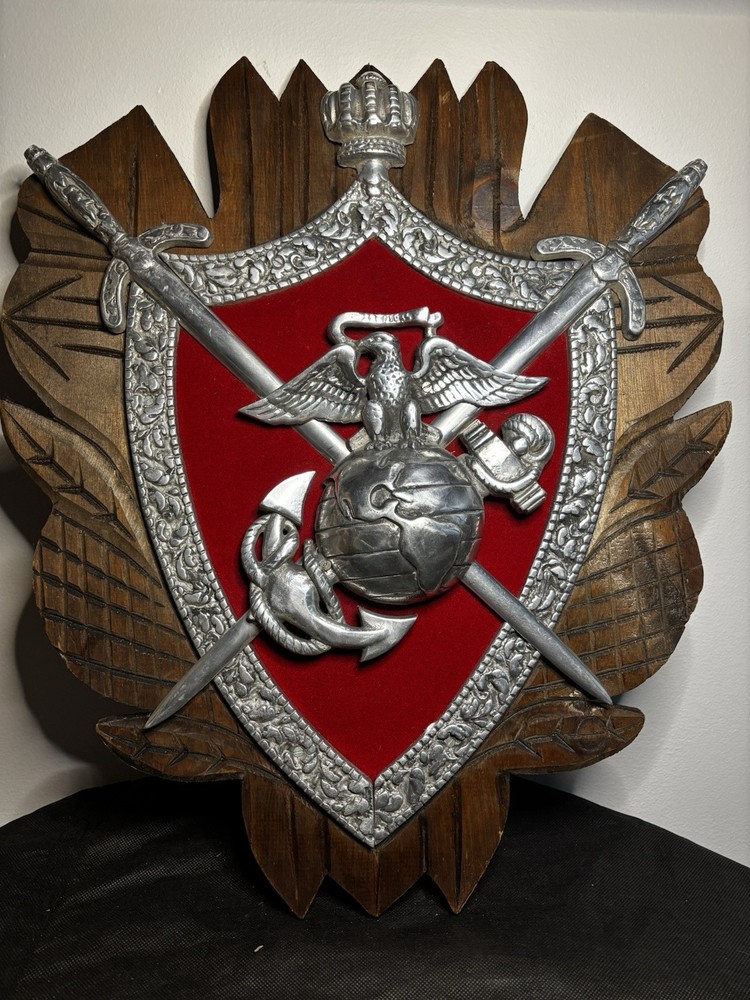 United States Marine Corps coat of arms wall plaque