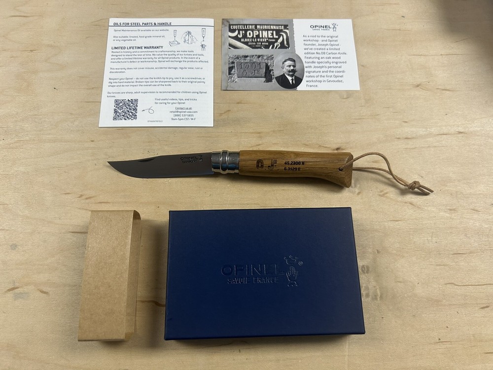 Opinel Limited Edition No.08 Gévoudaz Folding Knife