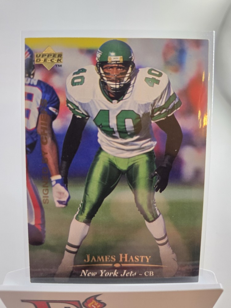 1995 Upper Deck - James Hasty #189 New York Jets