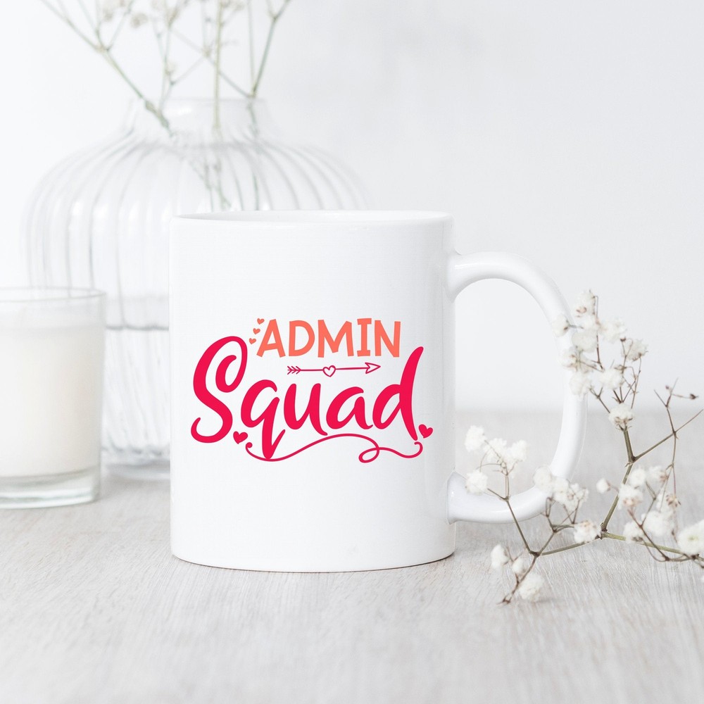 Admin Squad Mug Administrator Mug Admin Gift Admin Assistant Mug Office