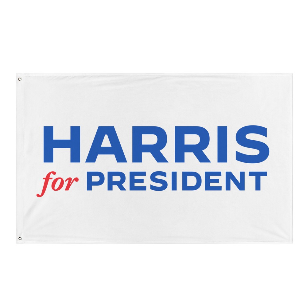Harris for President Flag - Bold Kamala Harris 2028 Campaign Banner