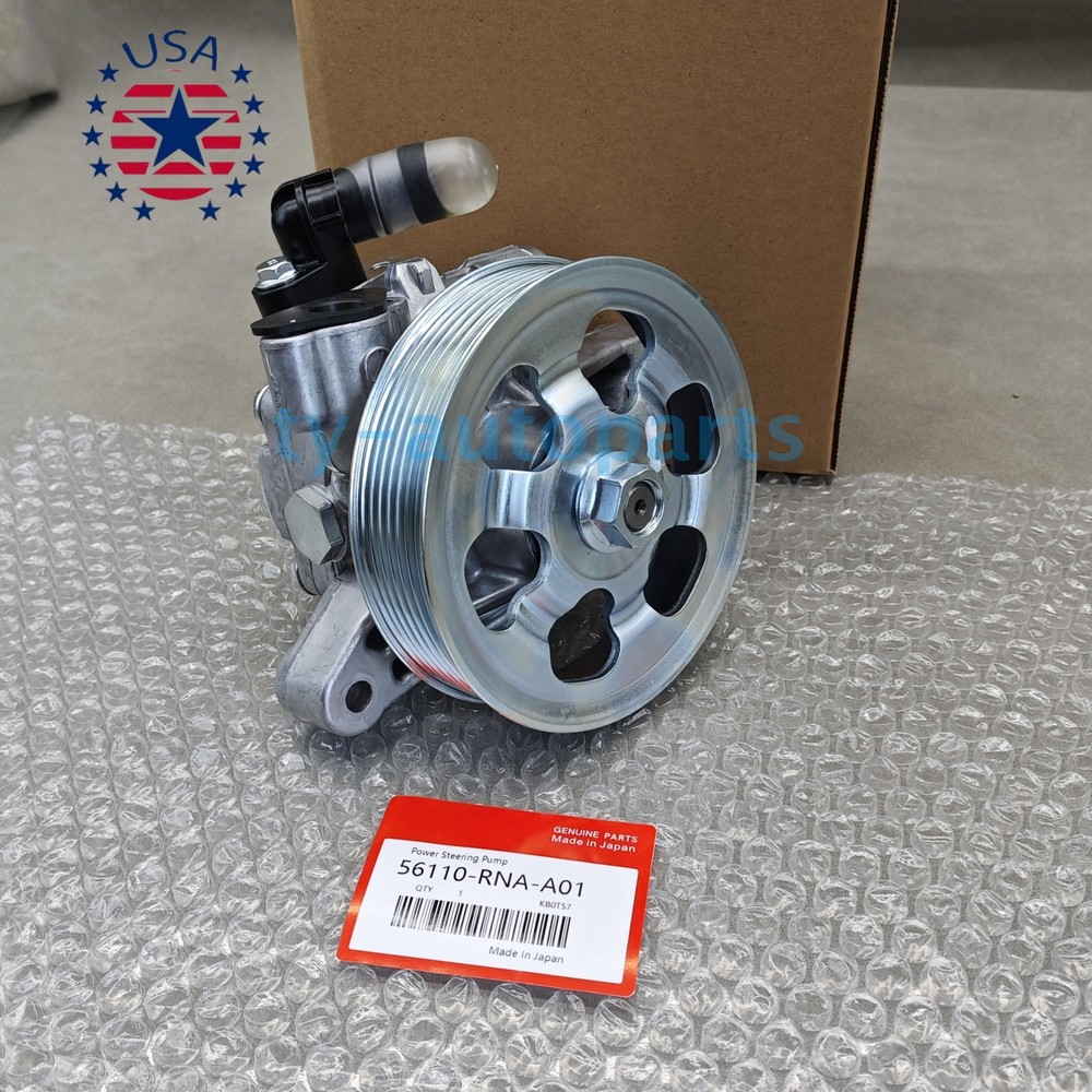OEM ! Power Steering Pump w/ Pulley For 2006-2011 Honda Civic 1.8L L4