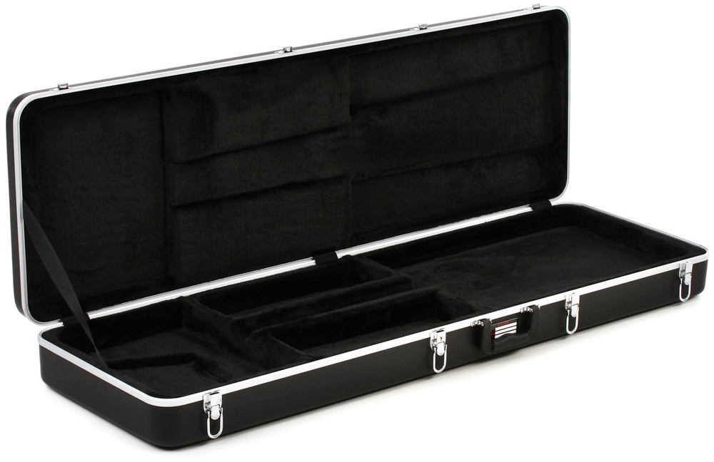 Gator GC-Bass Deluxe ABS Molded Electric Bass Guitar Case (2-pack) Bundle-image