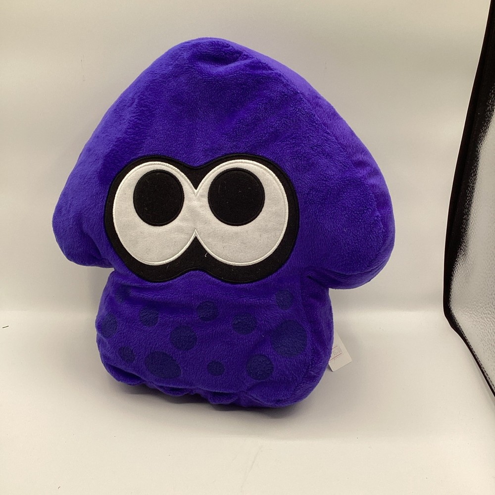 Rare Splatoon 2 Dark Purple Inkling Squid Plush San-Ei 2019 Nintendo HTF