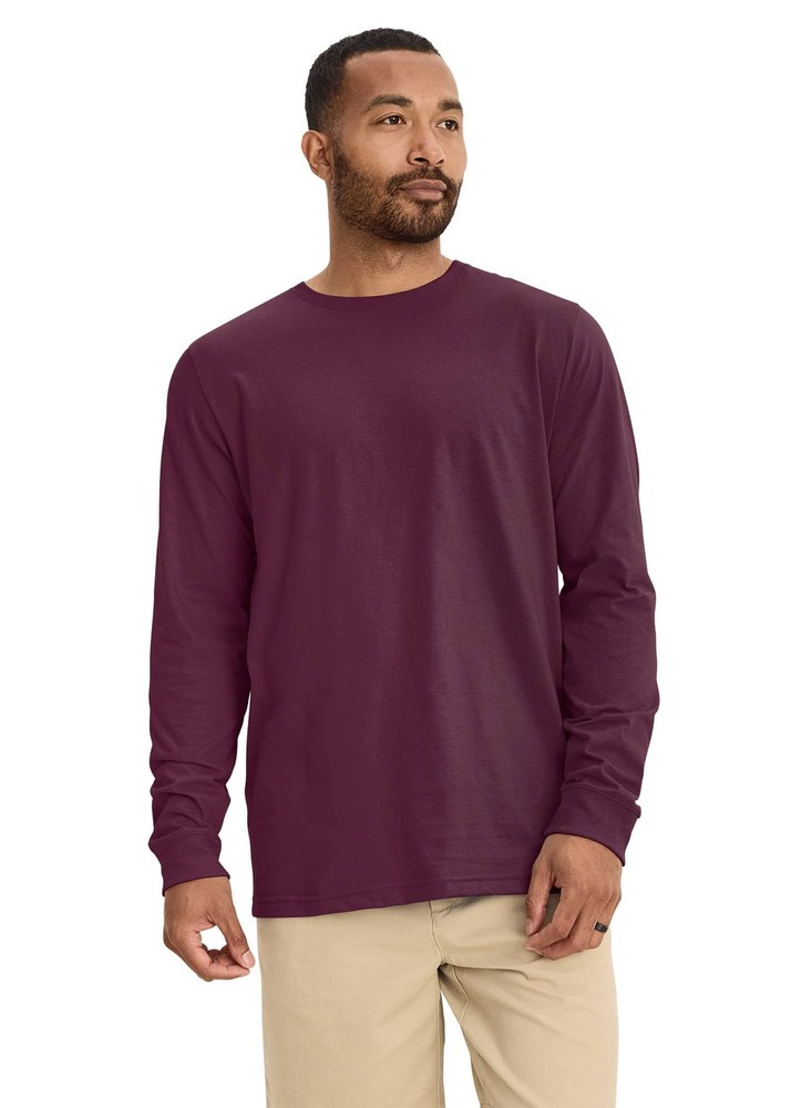 Jockey Mens Made in USA Heritage Long Sleeve T-Shirt