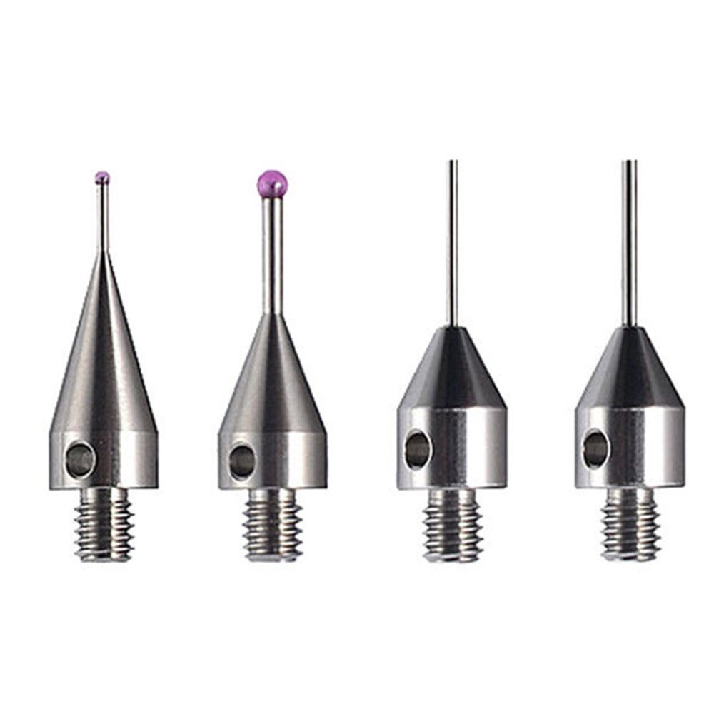 Home Touch Probe Tools Jewel Long-lasting Needle Powerful Red Straight