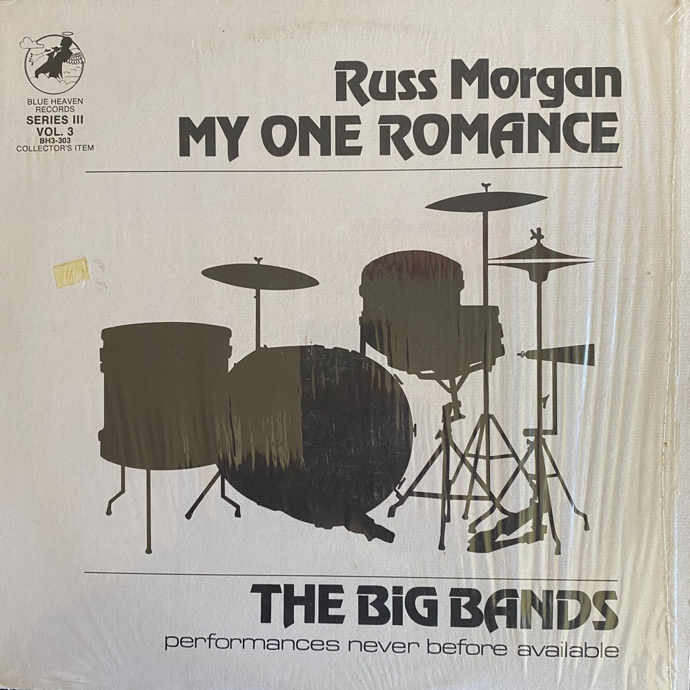 Russ Morgan – My One Romance LP Record Blue Heaven Big Band Jazz BH-303 33 RPM