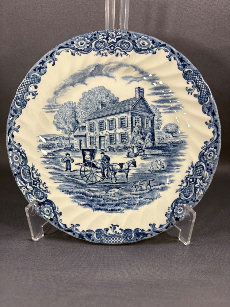Johnson Brothers UK Heritage Hall Pennsylvania Fieldstone Dessert Pie Plate