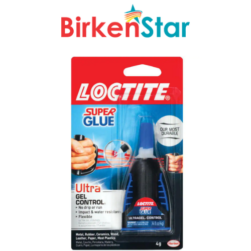 LOCTITE Super Glue Ultra Gel Control Clear High Strength (4 grams 0.14 oz.)
