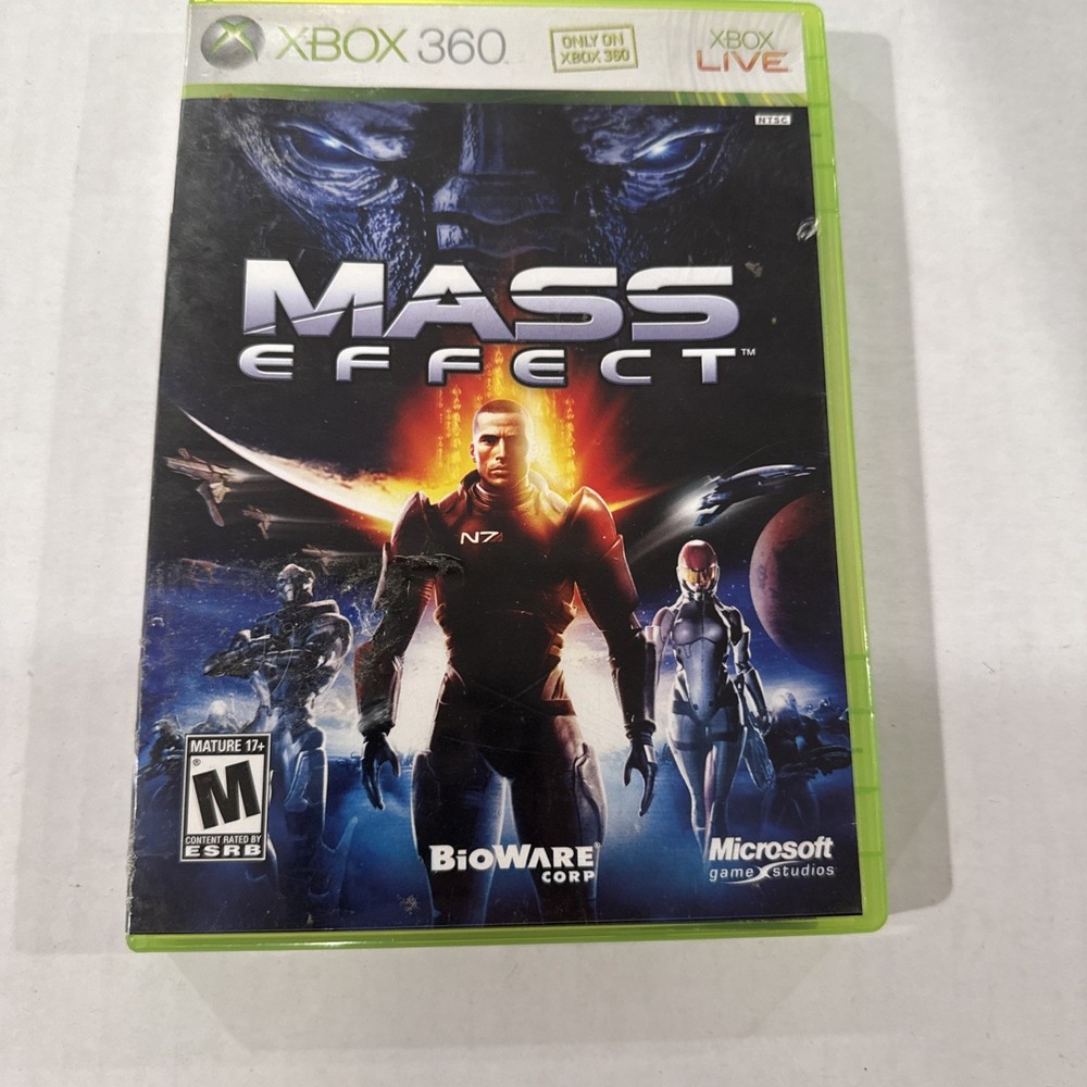 Mass Effect - Microsoft Xbox 360 Complete CIB Tested Free Shipping