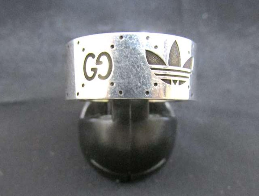 Gucci Adidas 14 Ag925 Silver Ring