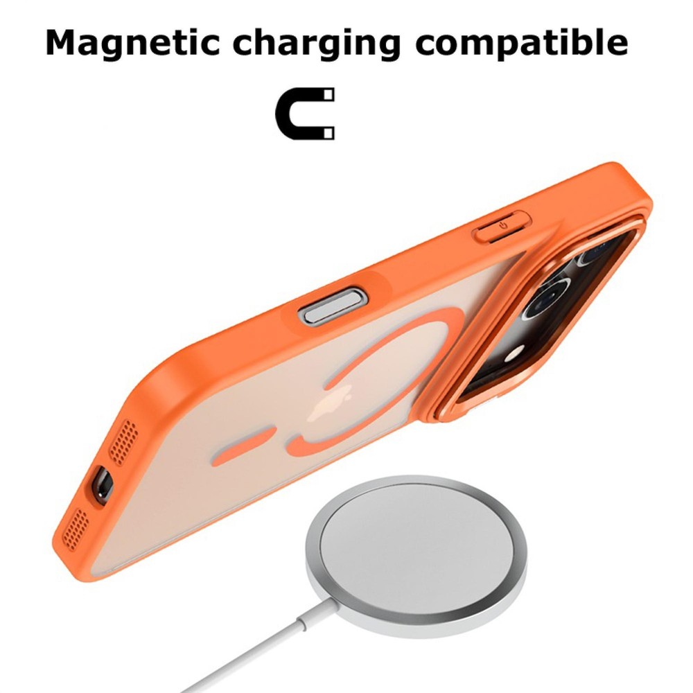 Shock-Absorbing Dual-Layer Wireless Charging Cover for iPhone 17 Pro, Pro Max