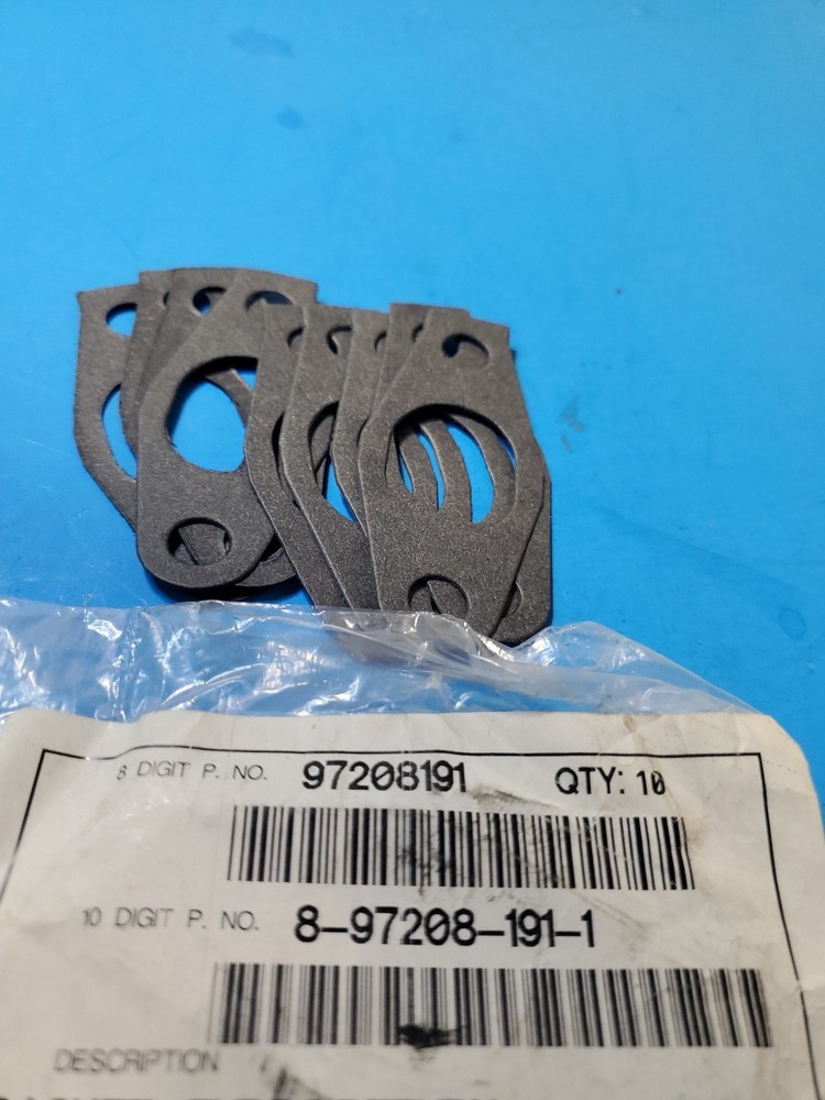 Lot Of 9 Turbocharger Oil Line Gaskets VIN: 6, Eng Code: LMM GM Parts 97208191