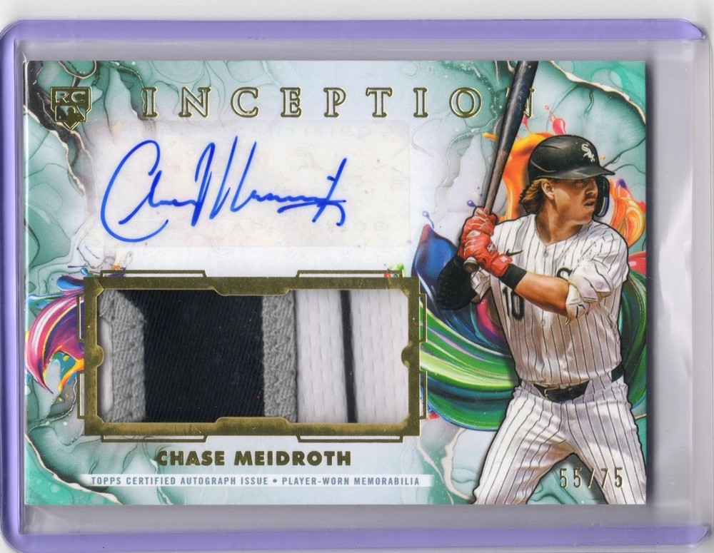 2025 Topps Inception Chase Meidroth RPA /75