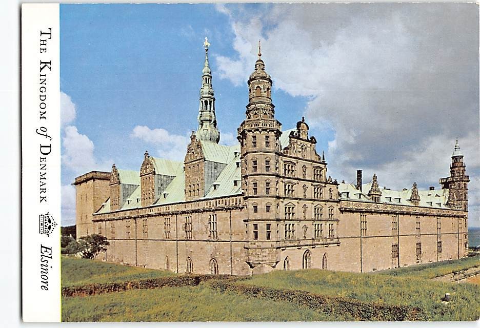 Postcard Kronborg Castle in Helsingør Denmark