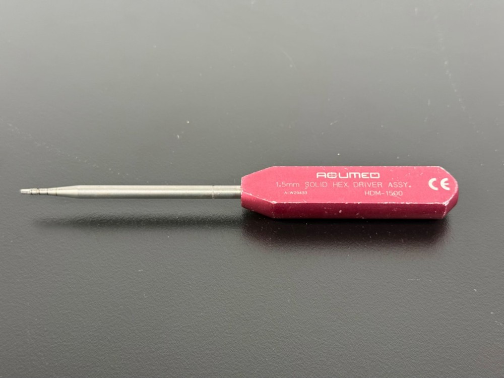Acumed 1.5mm Solid Hex Driver Assy HDM-1500 Orthopedic Instrument