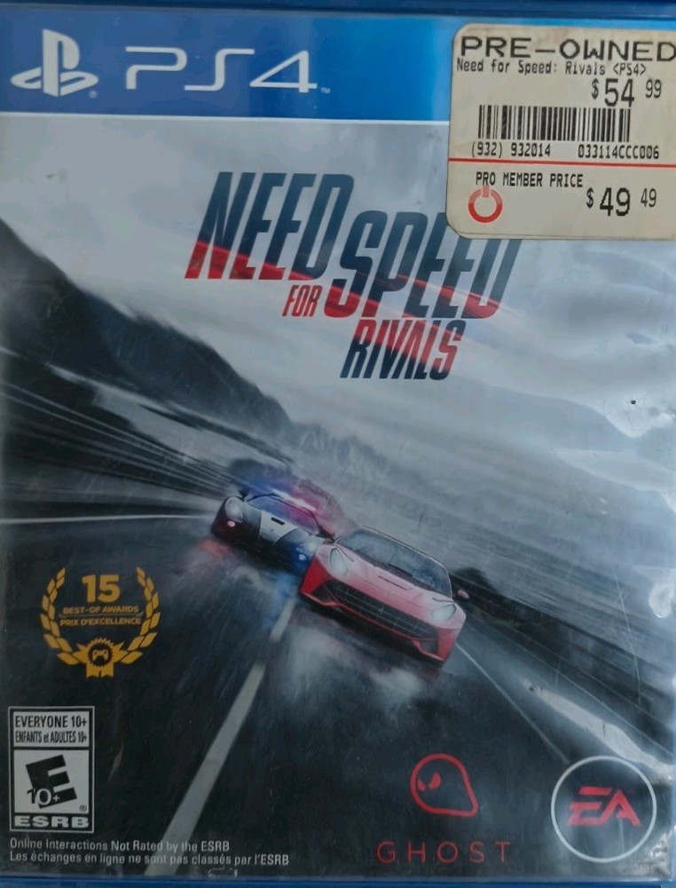 Need for Speed Rivals - Sony PlayStation 4