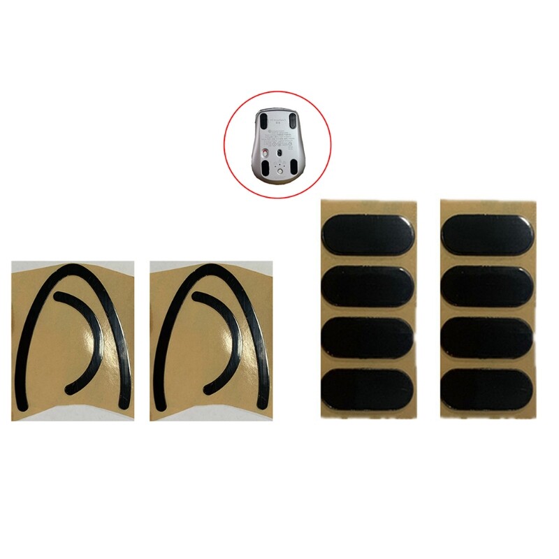 Upgrade Your MX Vertical/MX 3 Mouse with Durable Black Skates