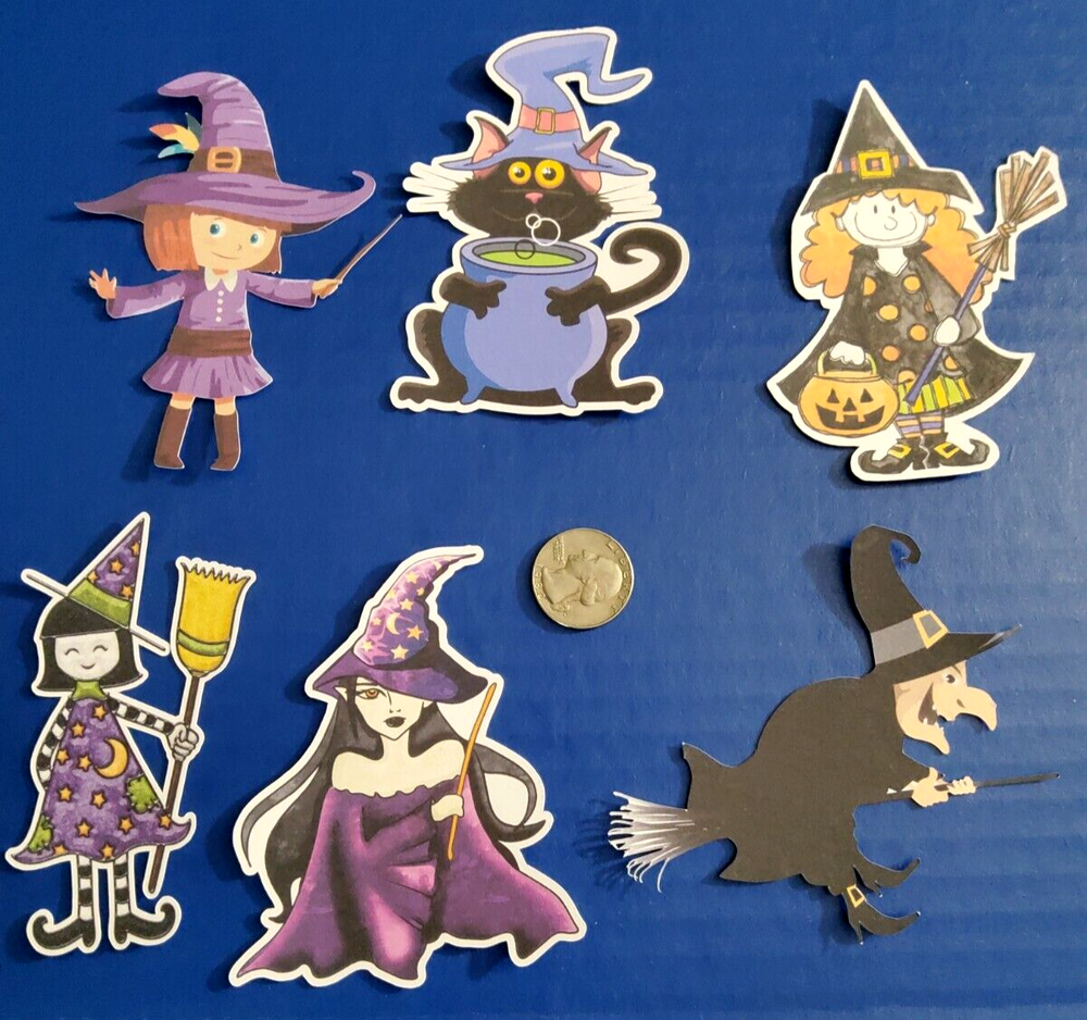 6 Die Cut Card Toppers - 4