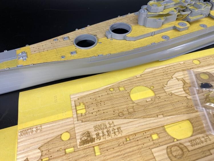 CYE021 VeryFire1/350 Louisiana Battleship Detail Up Set Upgrade Set for VF350914