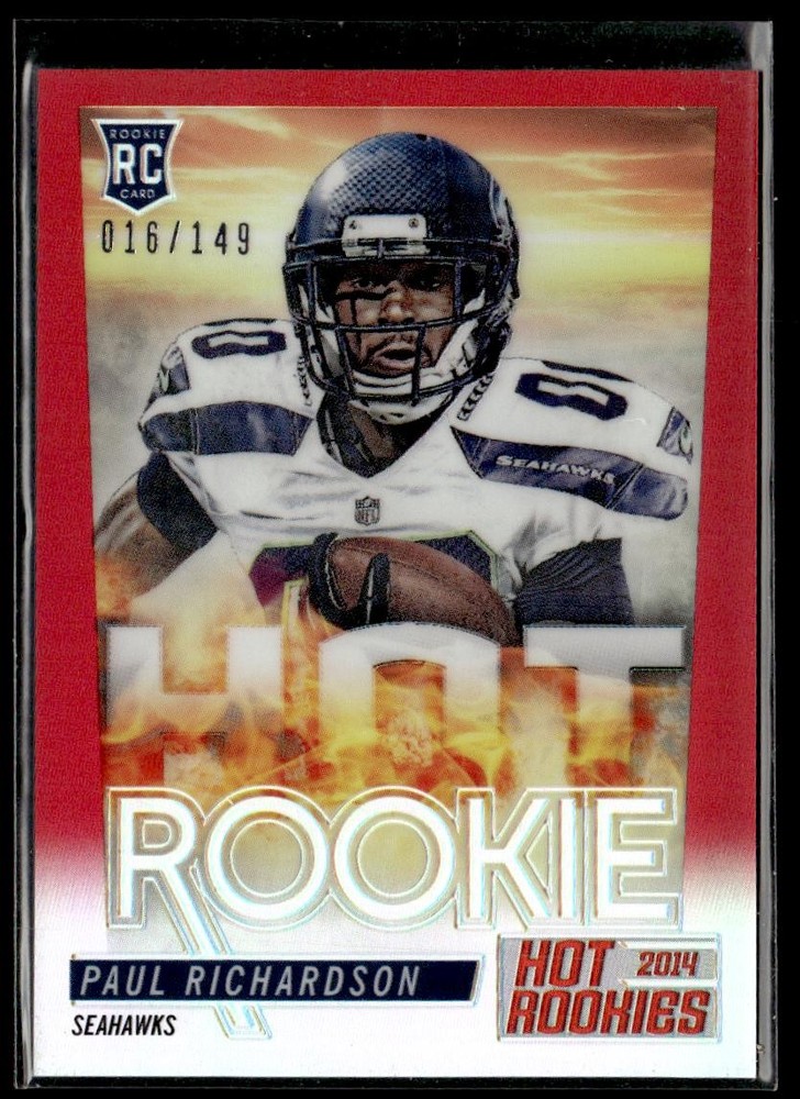 2014 Panini Hot Rookies Paul Richardson Hot Rookies Prizm Red #/149 HSC