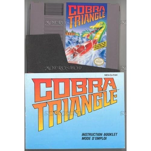 Cobra Triangle For Nintendo NES Vintage 4E