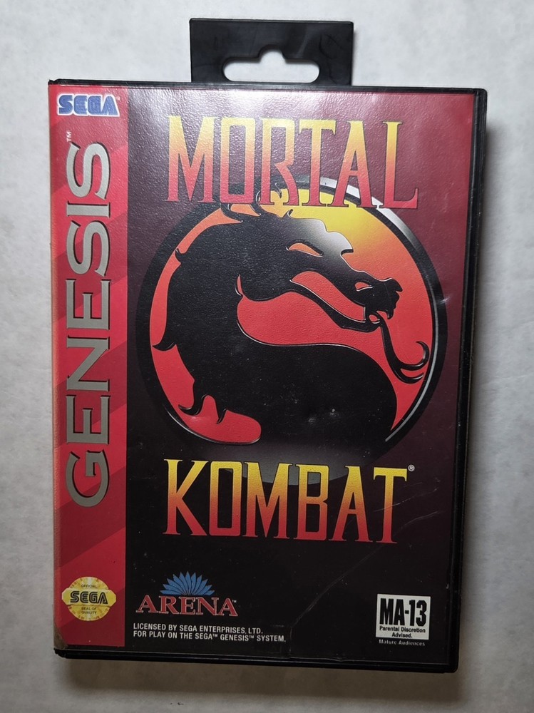 Mortal Kombat Sega Genesis with case (No manual)