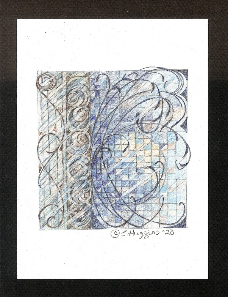 Abstract Pencil Drawing 