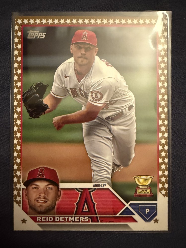 2023 Topps Complete Set - Reid Detmers #645 Gold Star