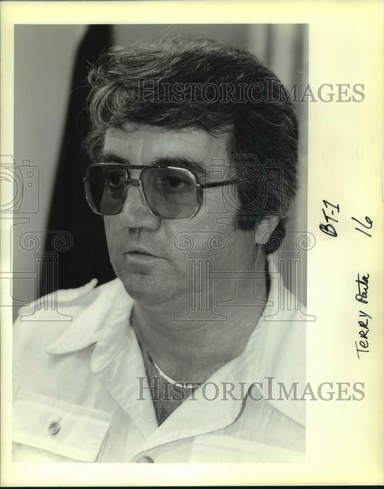 1989 Press Photo New Orleans Police - Terry Parta, Assistant Police Chief