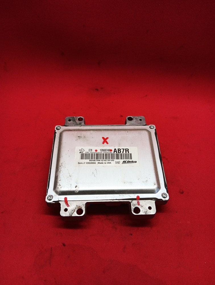 2016 Chevrolet Cruze 1.4L ECM ECU Engine Control Module 12669749