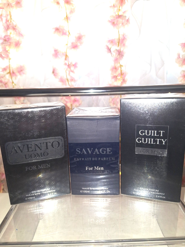 Mens Cologne Bundle 3-Pieces, 100ml each